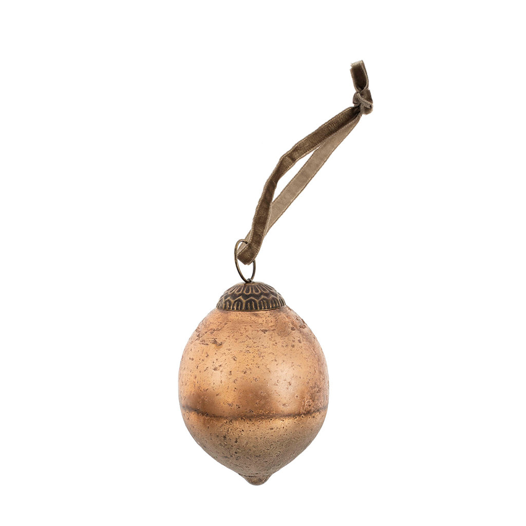 Small Blush Dew Drop Ornament