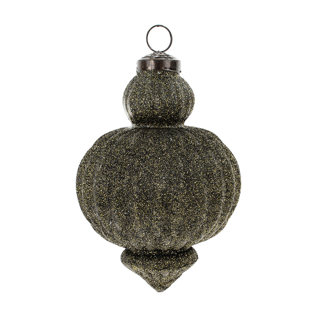 Dark Moss Shimmer Ornament