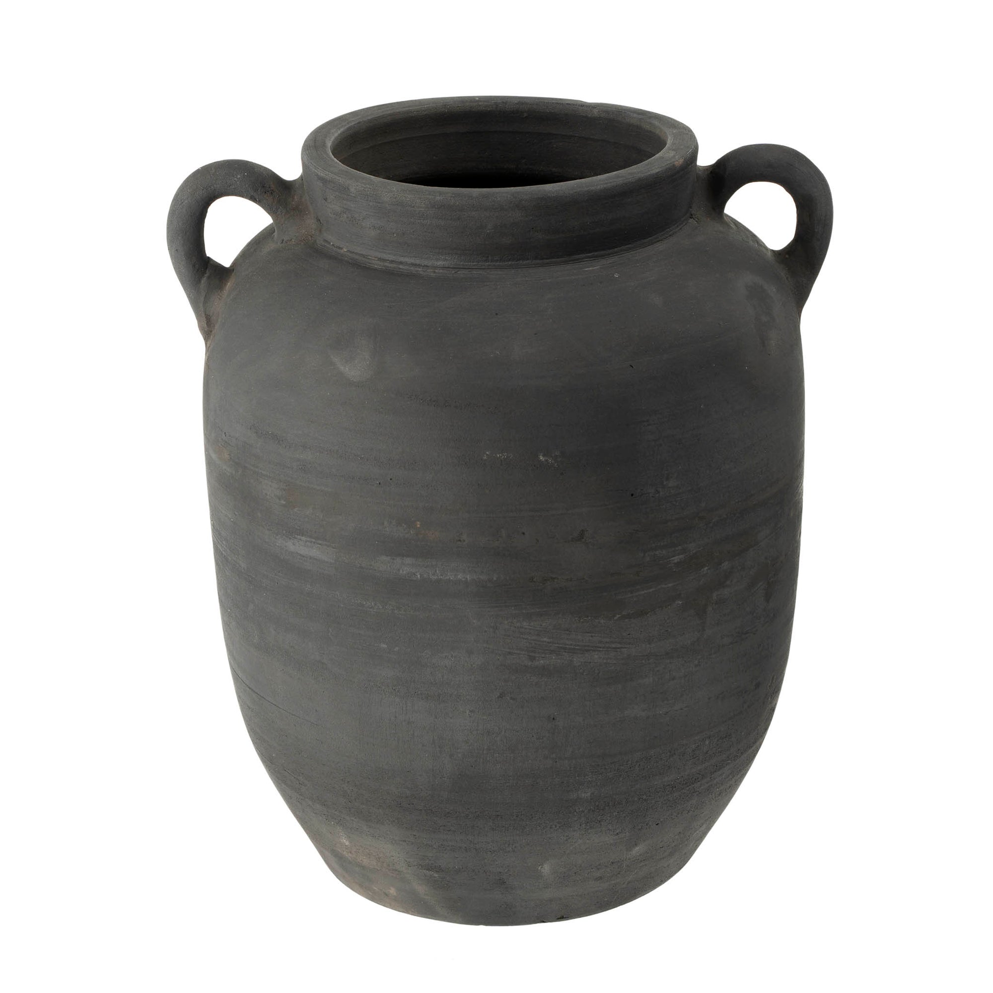 Provenance Burnt Terracotta Vase