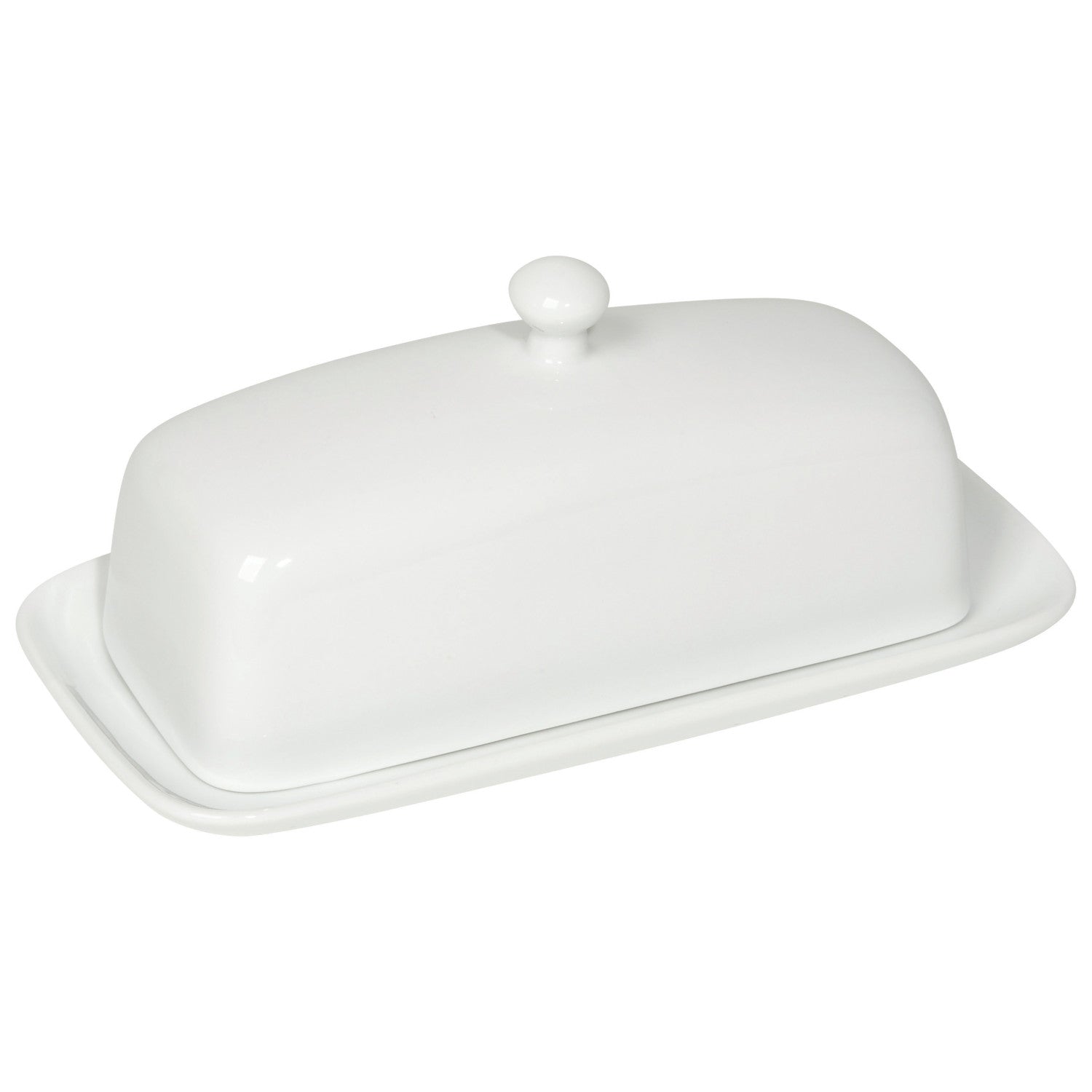 White Butter Dish