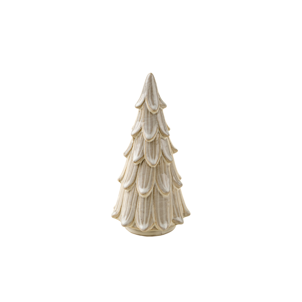 Cedar Snowdrift Ceramic Tree