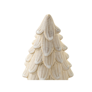 Cedar Snowdrift Ceramic Tree