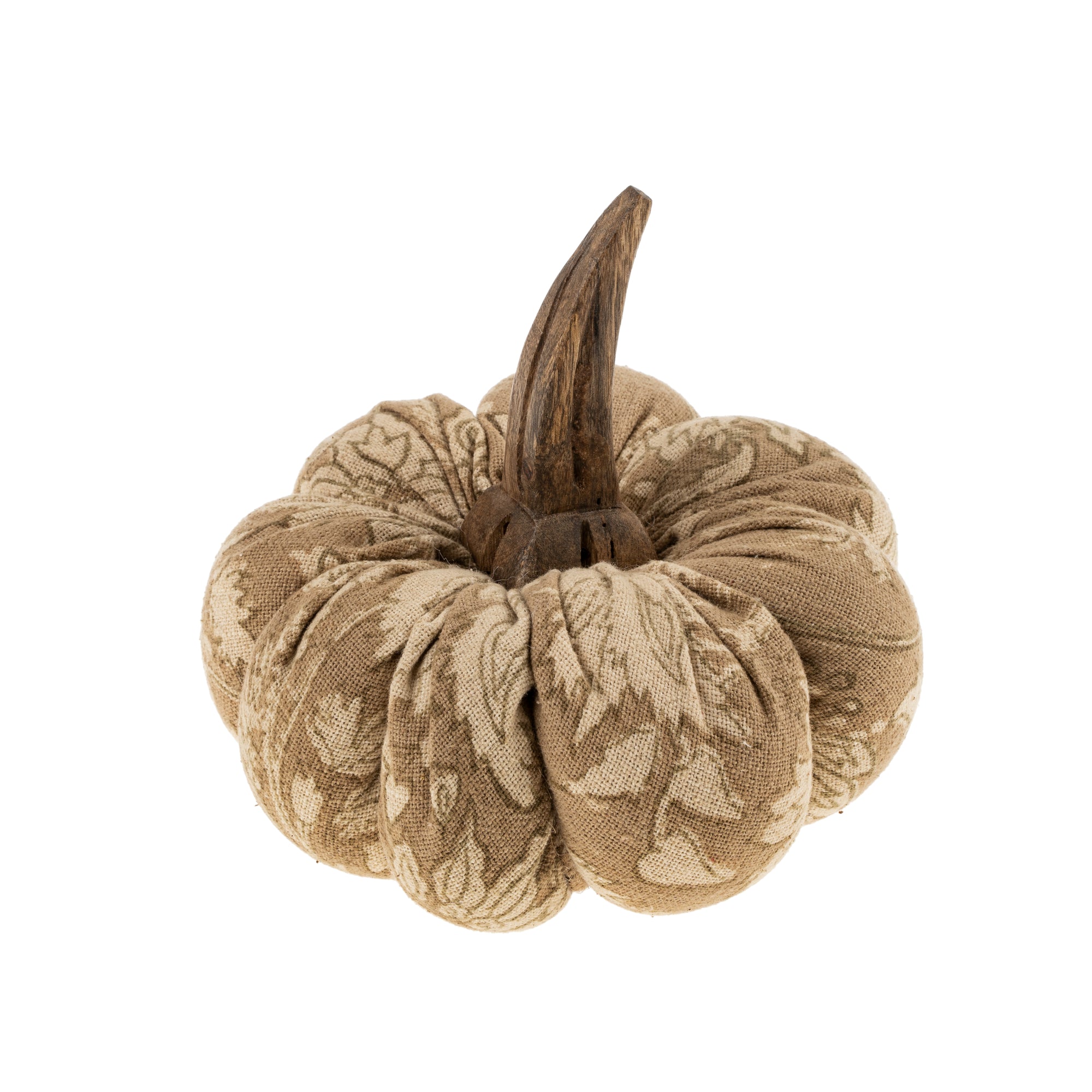 Small Taupe Screen Print Pumpkin