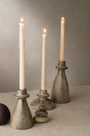 Large Arta Terracotta Candle Holder