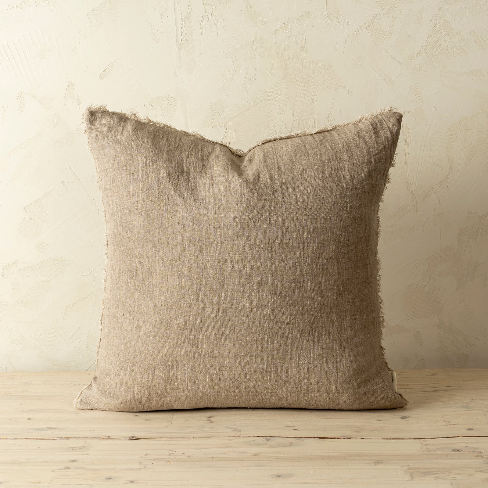 Almond 20x20 Linen Pillow