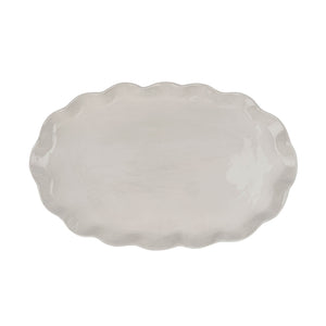Large Calypso Scalloped Platter