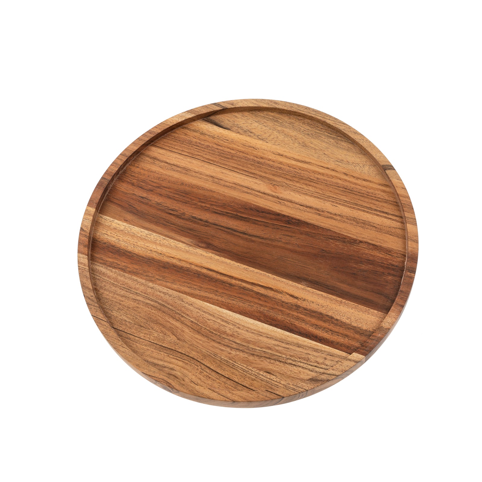 Heritage Round Acacia Wood Tray