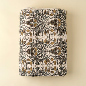 Tropicana Kantha Bed Blanket