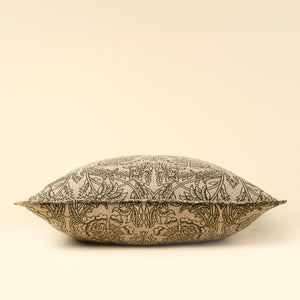 Floria Green Linen Pillow