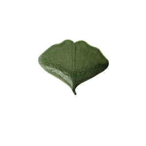 Large Gingko Leaf Dish