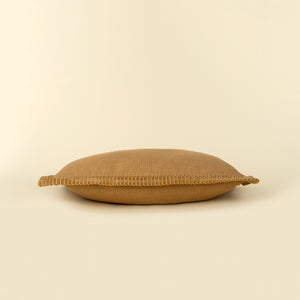 Gold Velvet Corded Edge Pillow