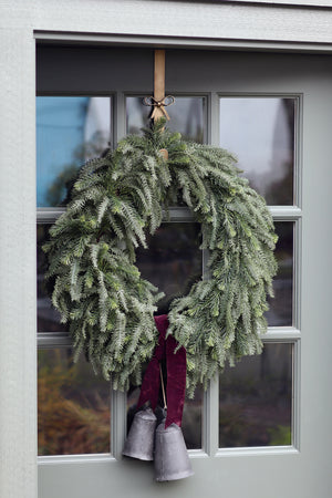 Silver Pine Real Touch Wreath
