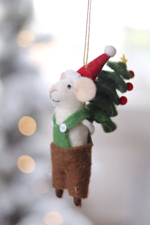 Tree Toting Tom Mouse