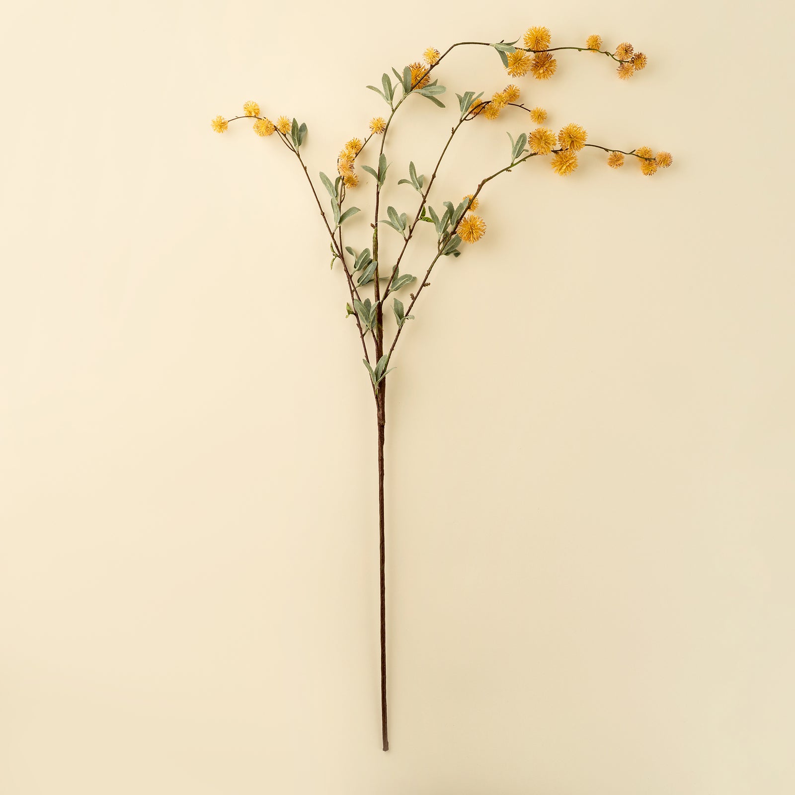 Golden Globe Flower Spray