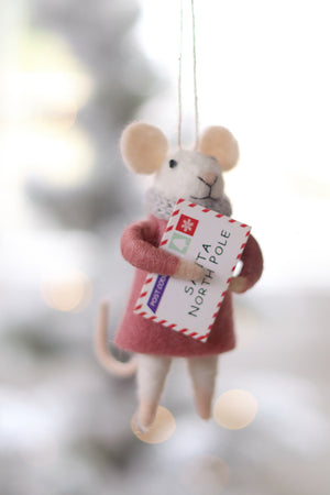 Letter to Santa Lucy Mouse