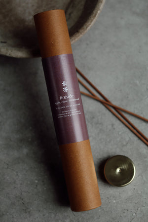 S/30 Fireside Incense Sticks + Holder