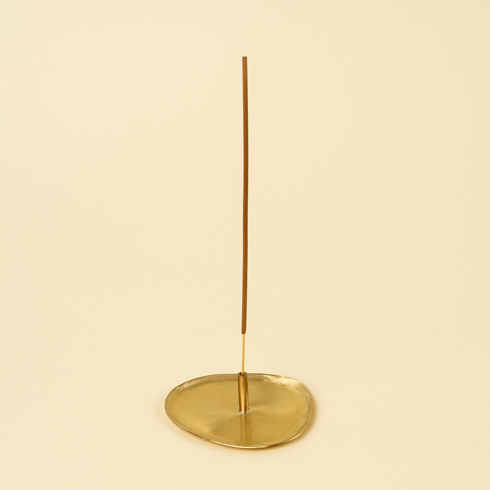 Aura Brass Incense Holder