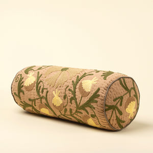 Suzani Embroidered Bolster
