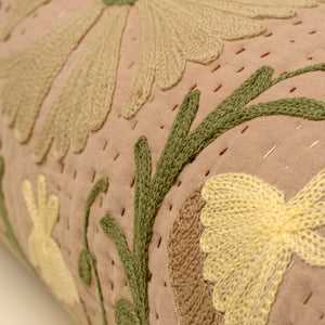Suzani Embroidered Bolster
