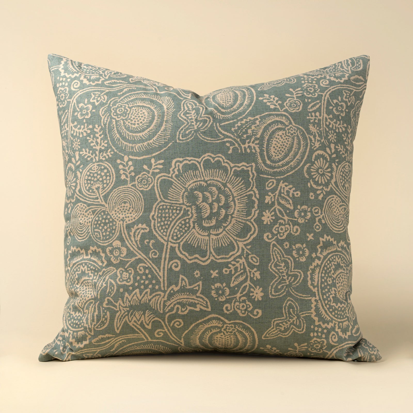 Eden Slate Blue Pillow