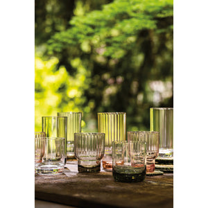 Blush Acrylic Fluted Highball