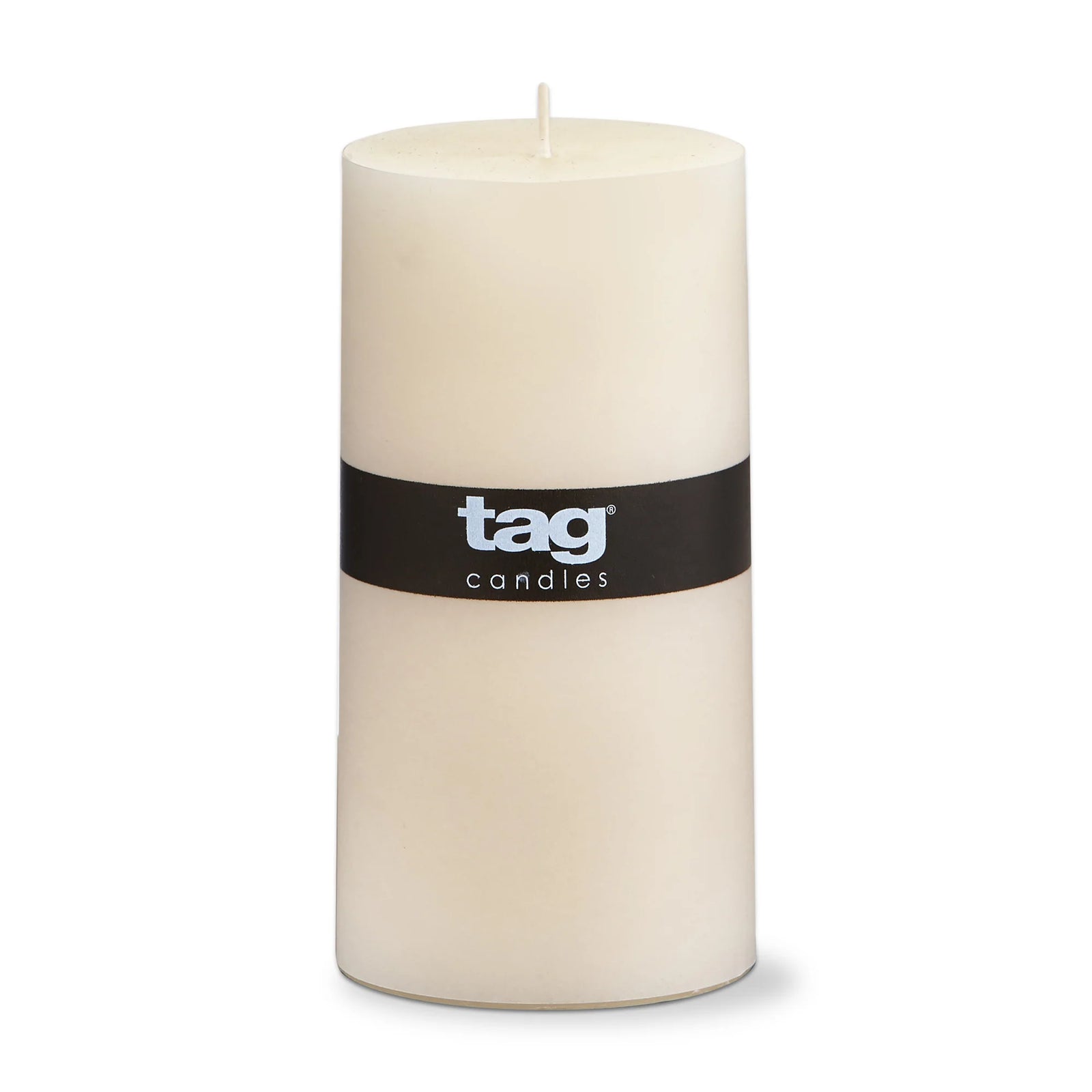 6" Ivory Pillar Candle