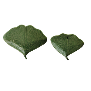 Large Gingko Leaf Dish