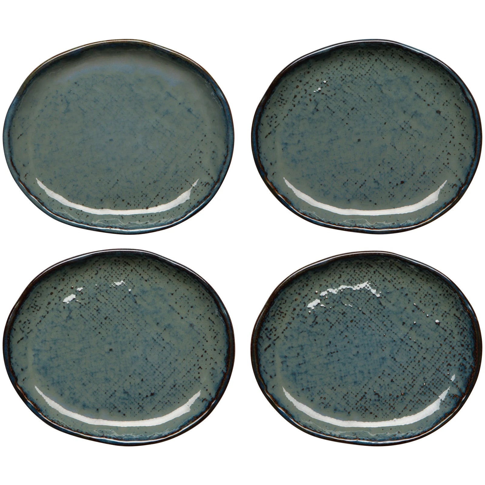 S/4 Riviera Appetizer Plates