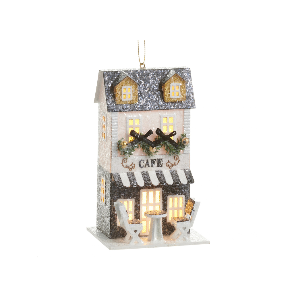Lighted Café Ornament