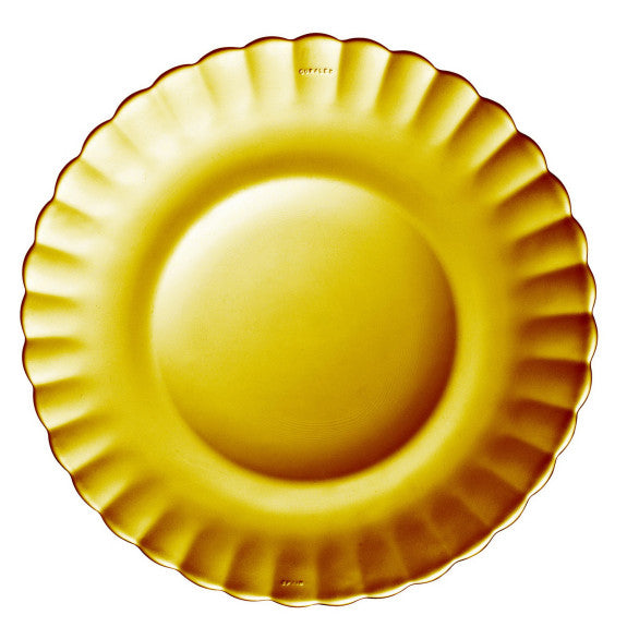 26cm Amber Picardie Plate