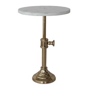 Adjustable Marble Top Cake Stand