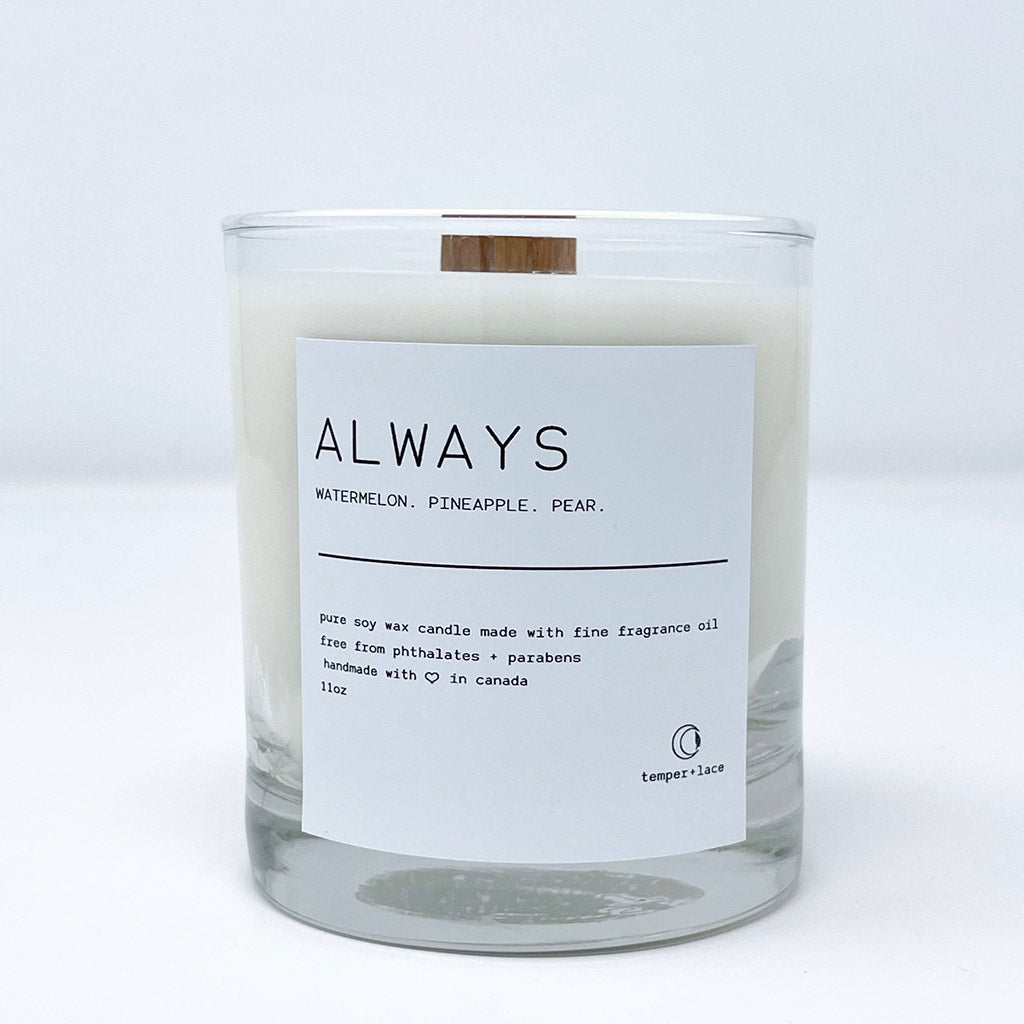 Always - Temper + Lace Candle