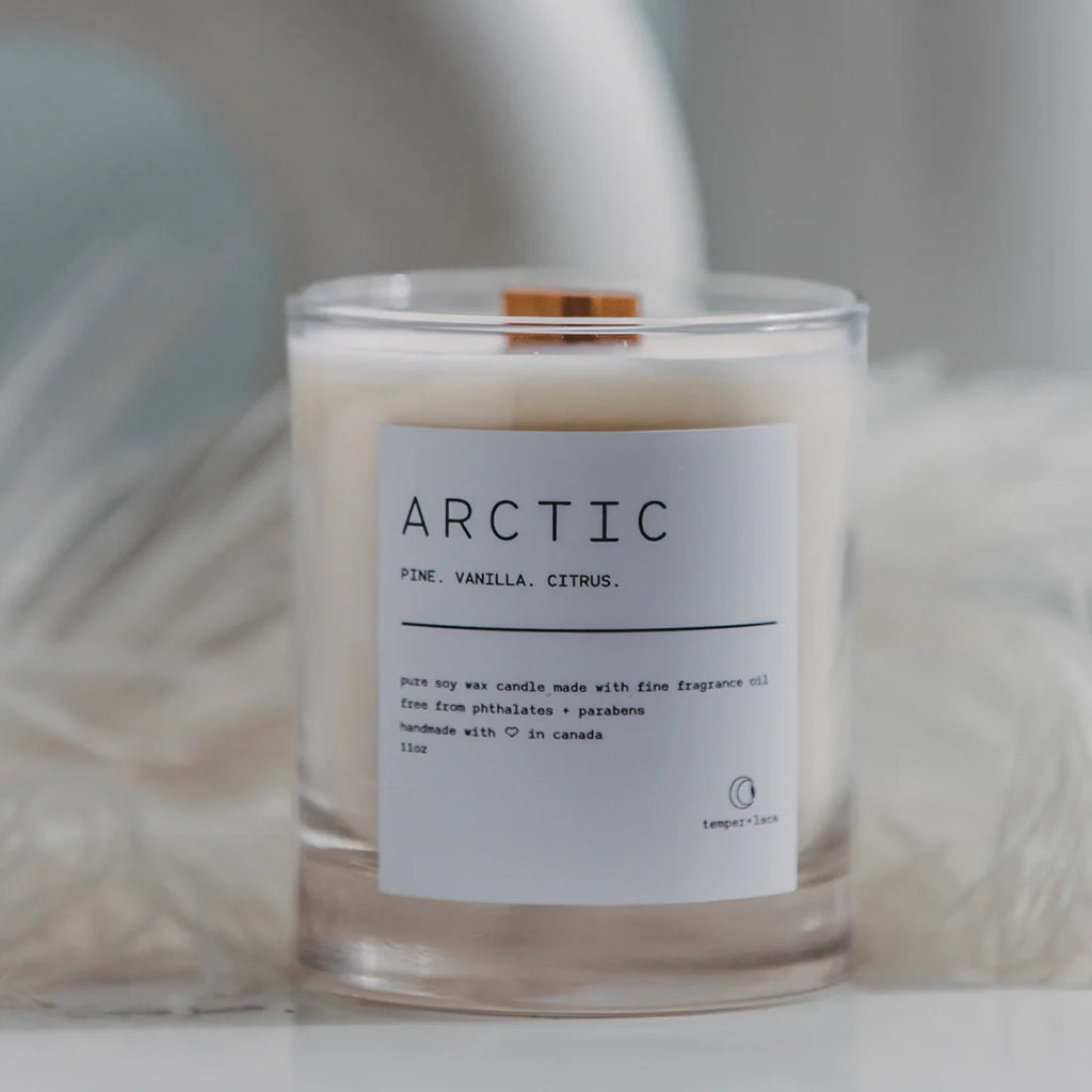 Arctic - Temper + Lace Candle