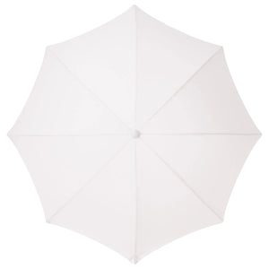 Holiday Beach Umbrella- Antique White