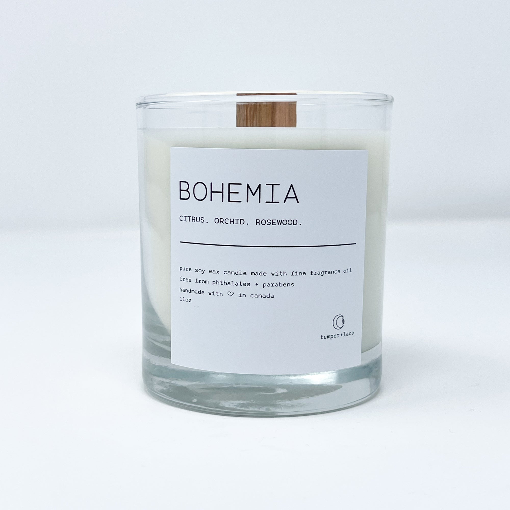 Bohemia - Temper + Lace Candle