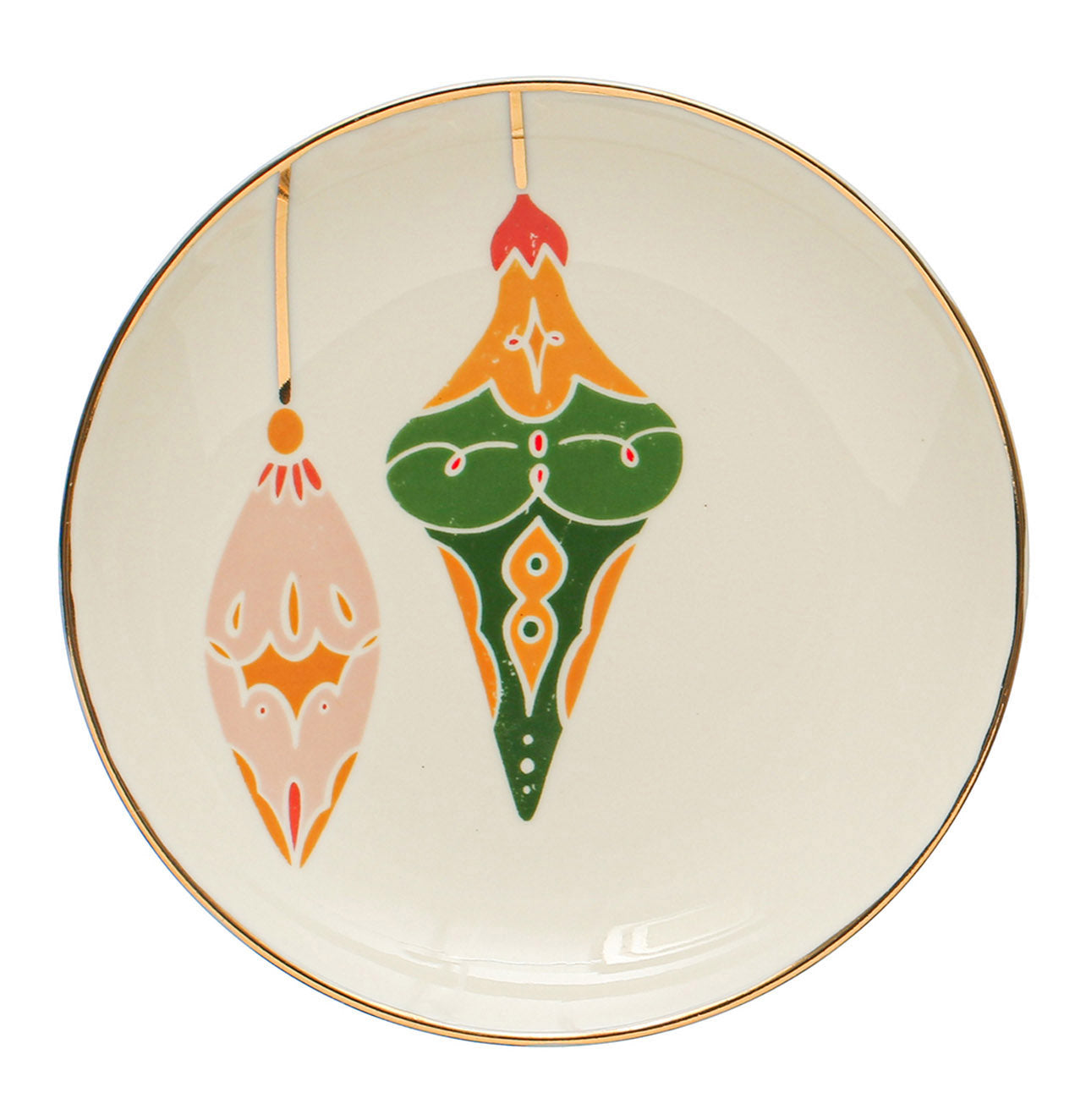 Ornament Appetizer Plates