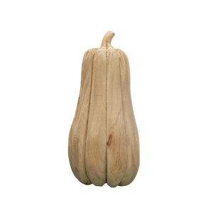 Carved Wood Squash