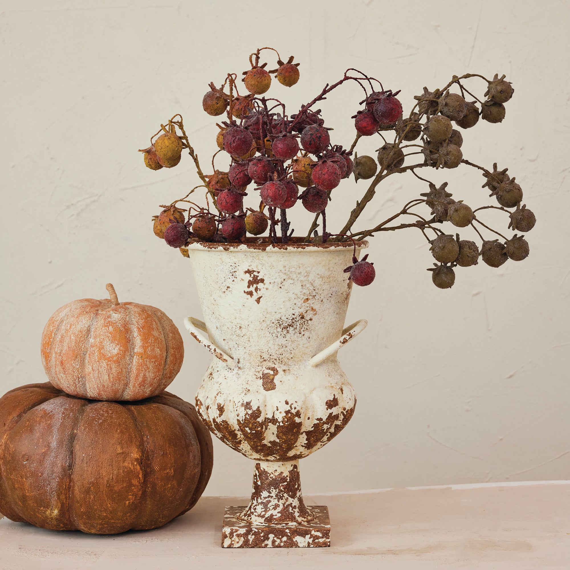 Faux Rose Hip Stem