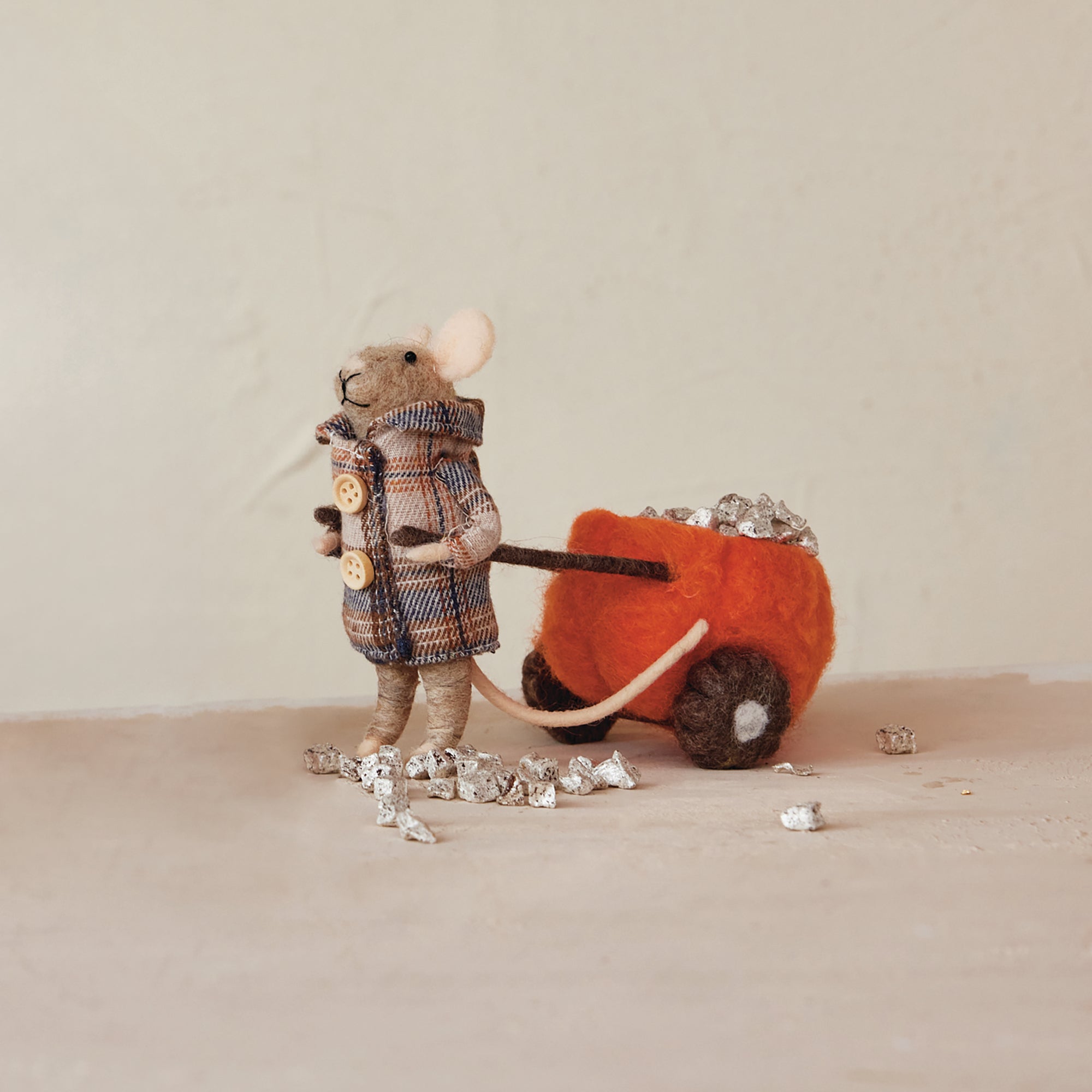 Plaid Pumpkin Mouse