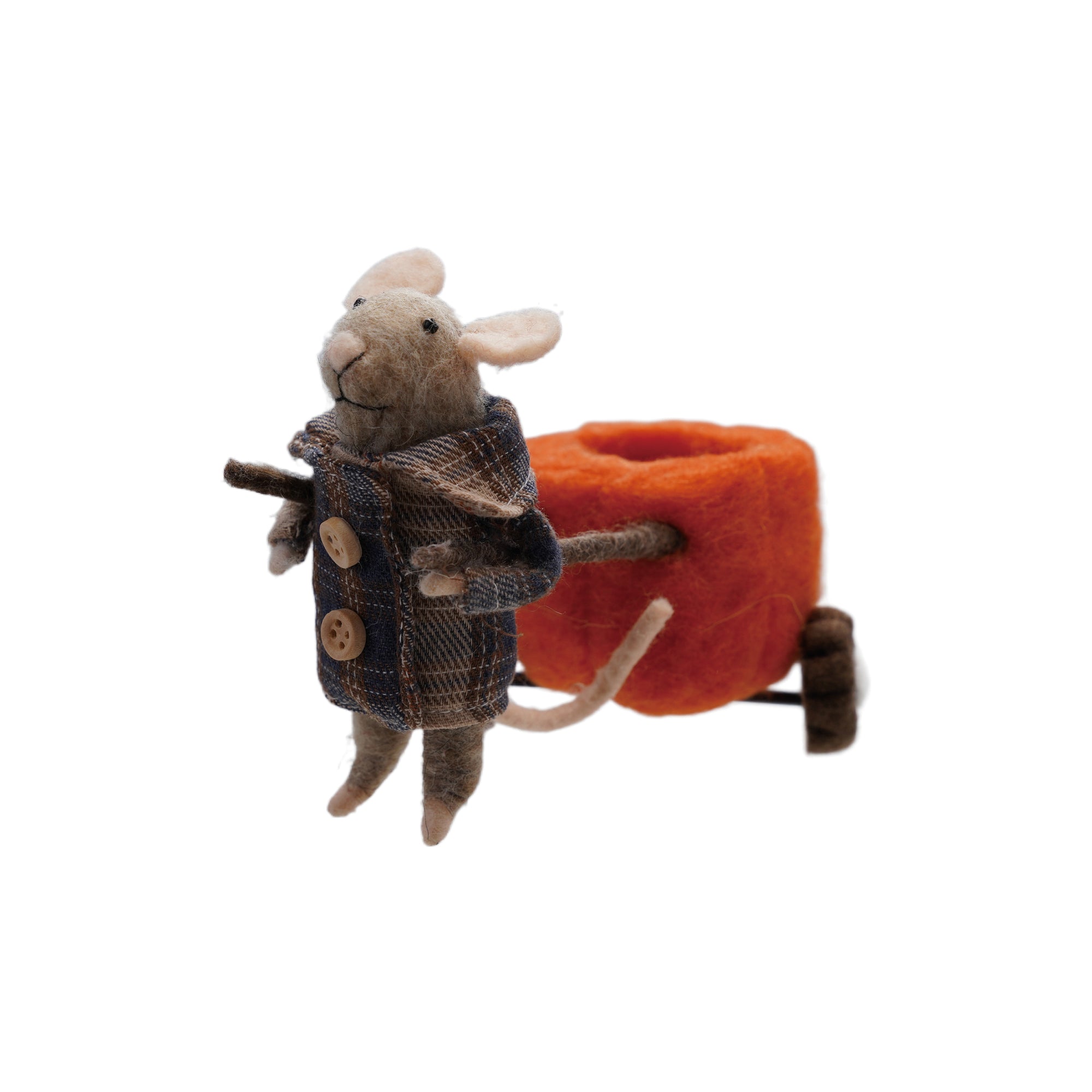 Plaid Pumpkin Mouse