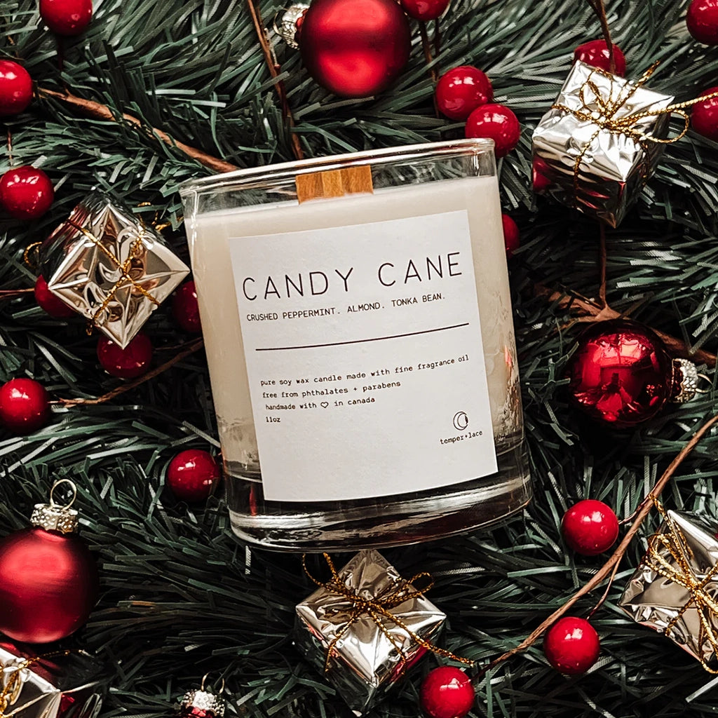 Candy Cane - Temper + Lace Candle