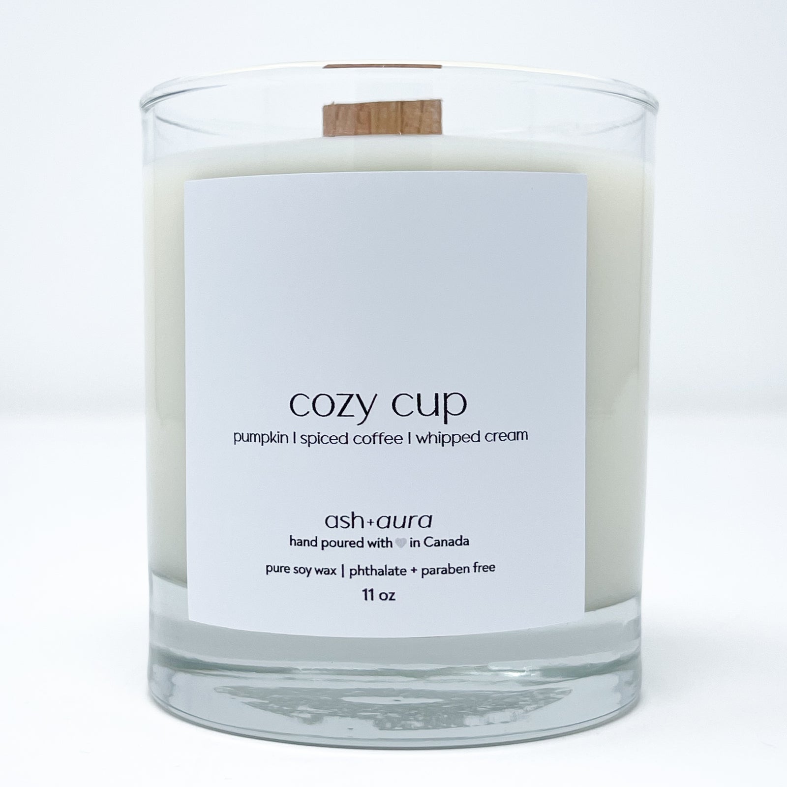 Cozy Cup - Ash + Aura Candle