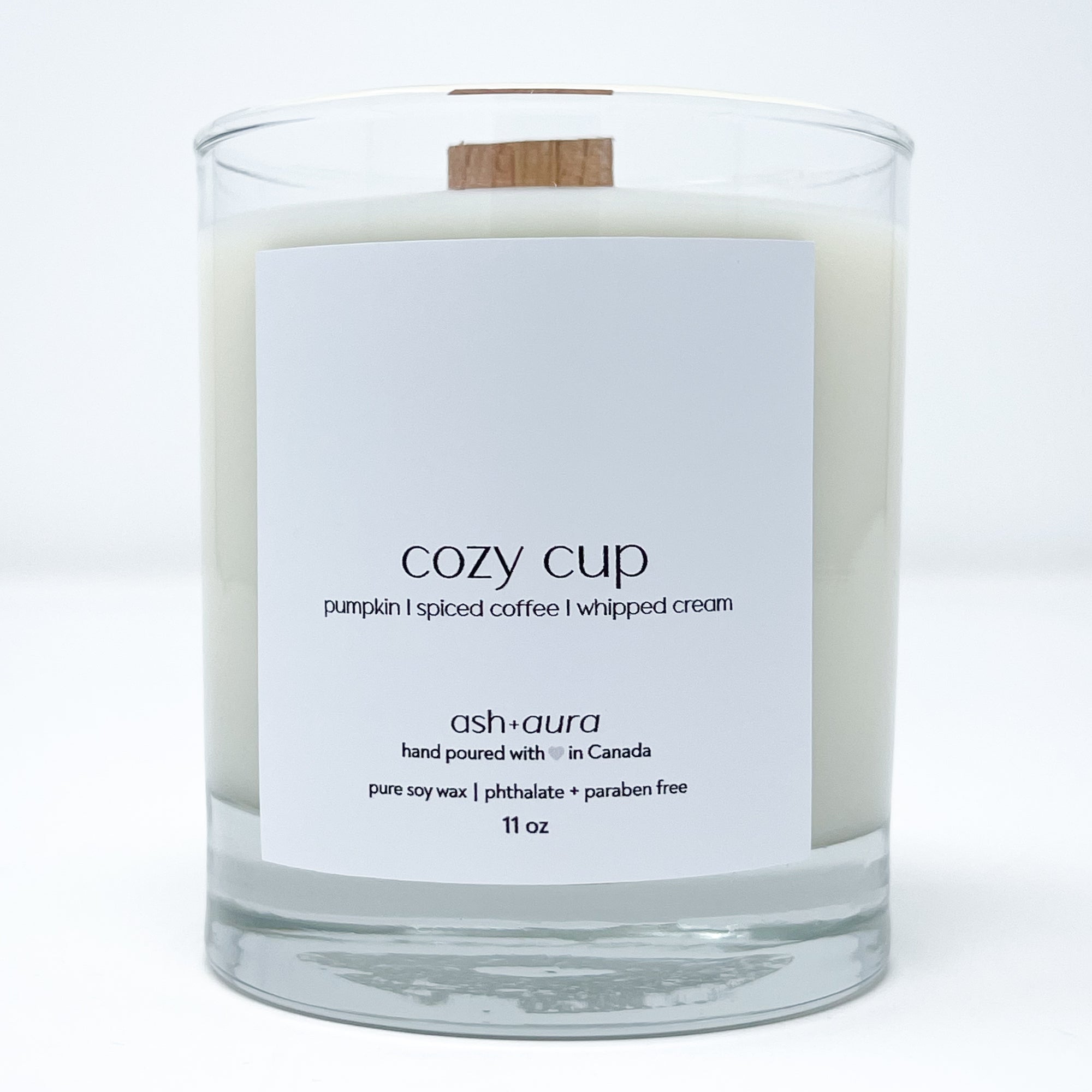Cozy Cup - Ash + Aura Candle