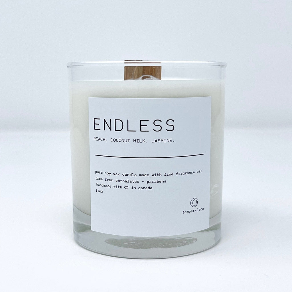 Endless - Temper + Lace Candle