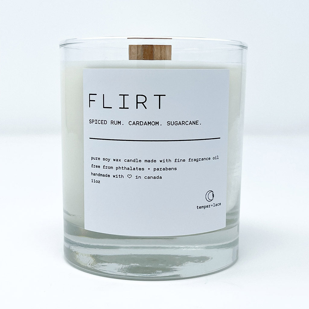 Flirt - Temper + Lace Candle
