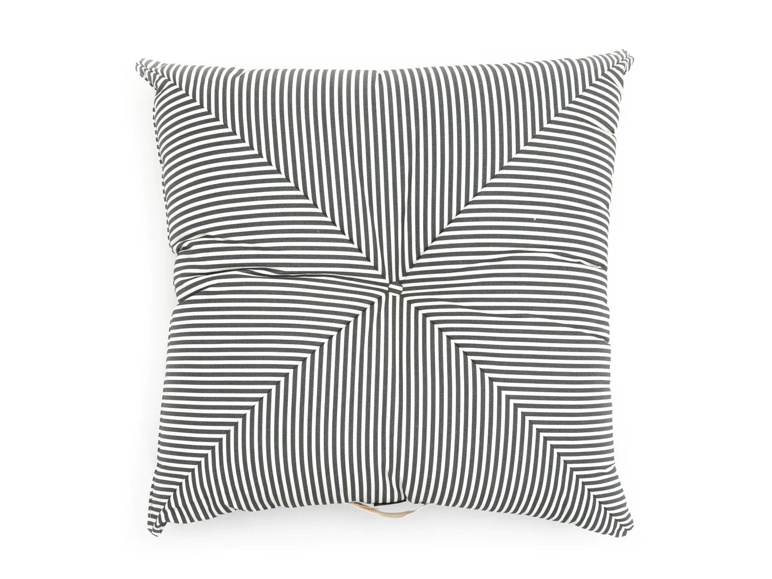 The Floor Pillow- Navy Stripe
