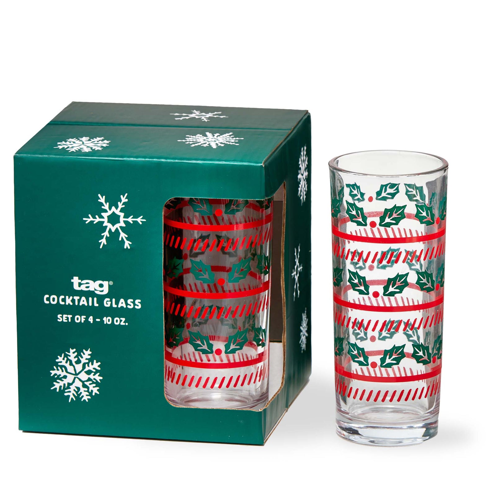 S/4 Tis the Season Glasses