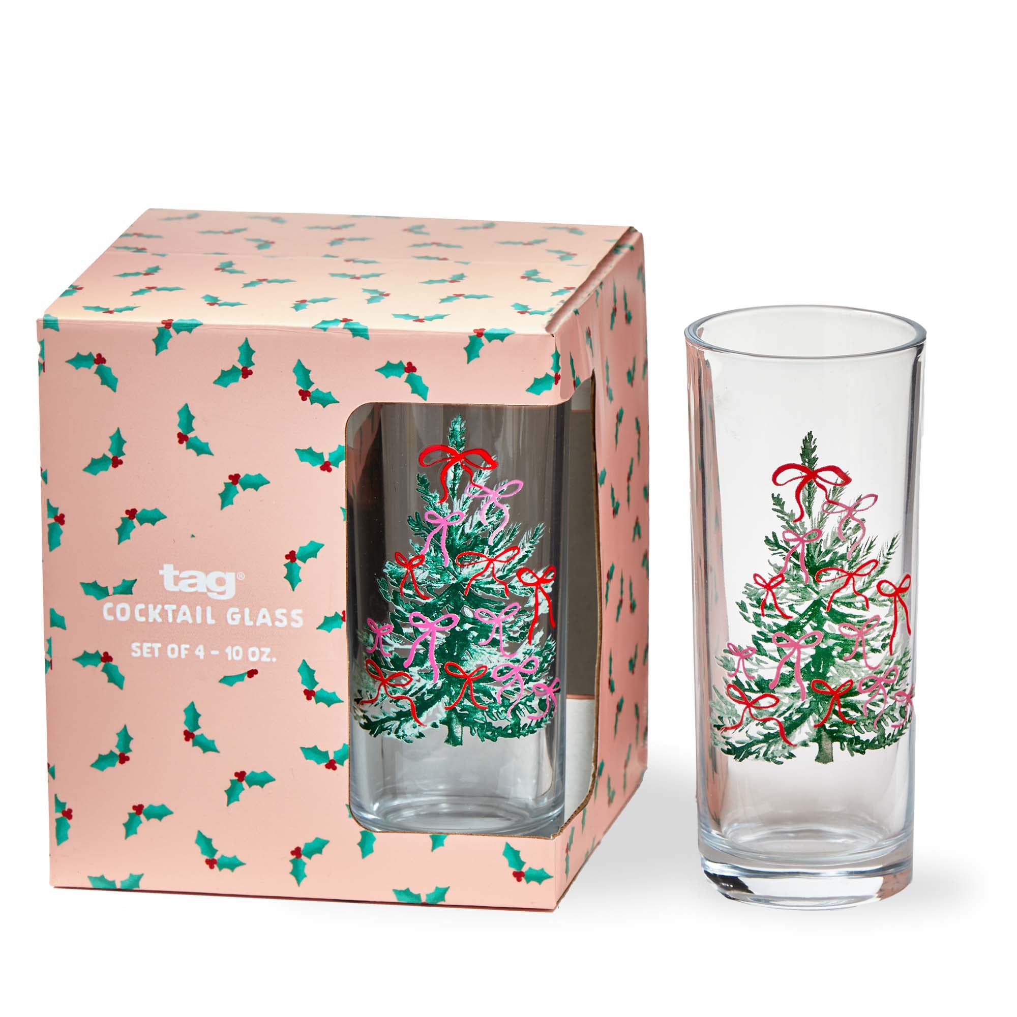 S/4 Very Merry Glasses