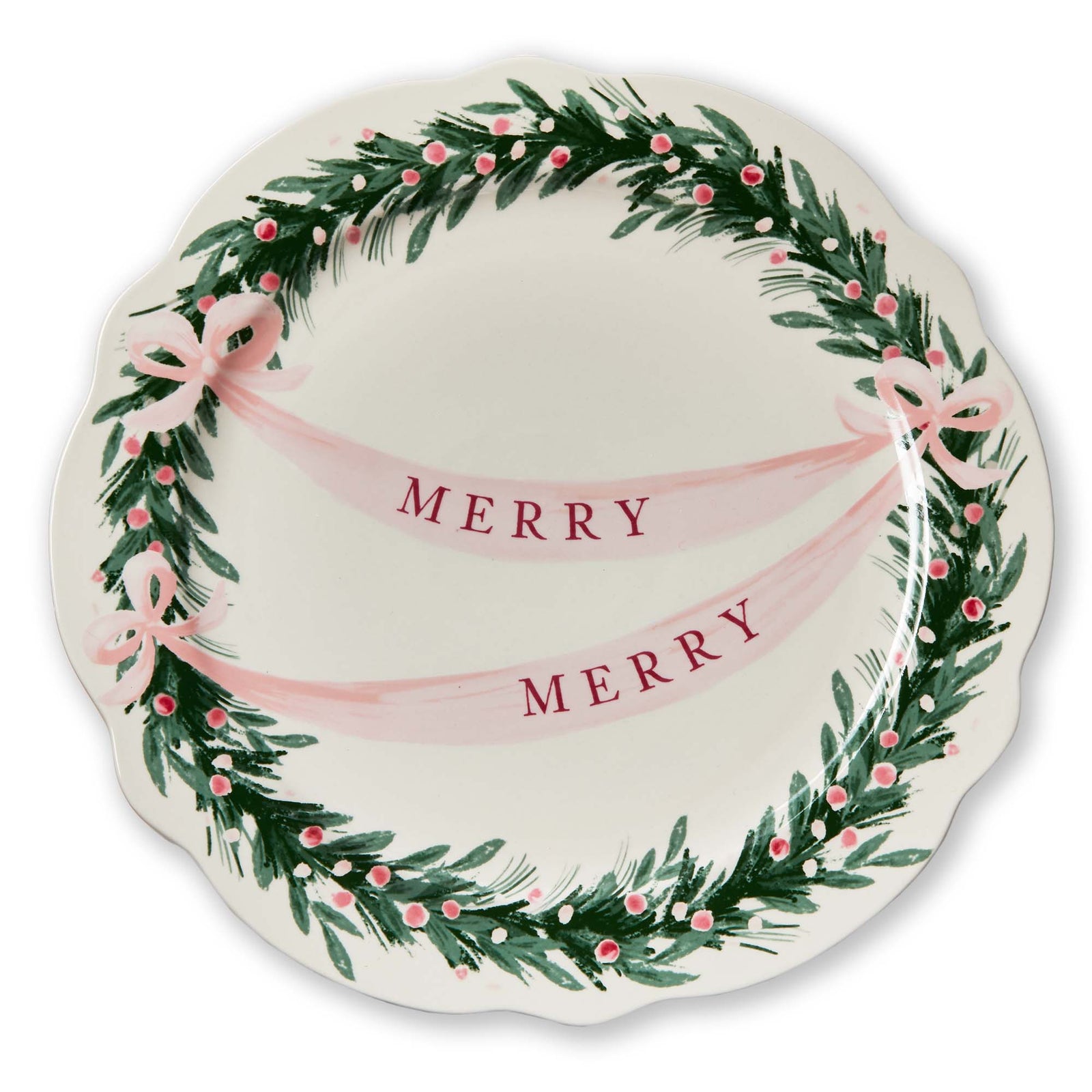 Very Merry Round Platter