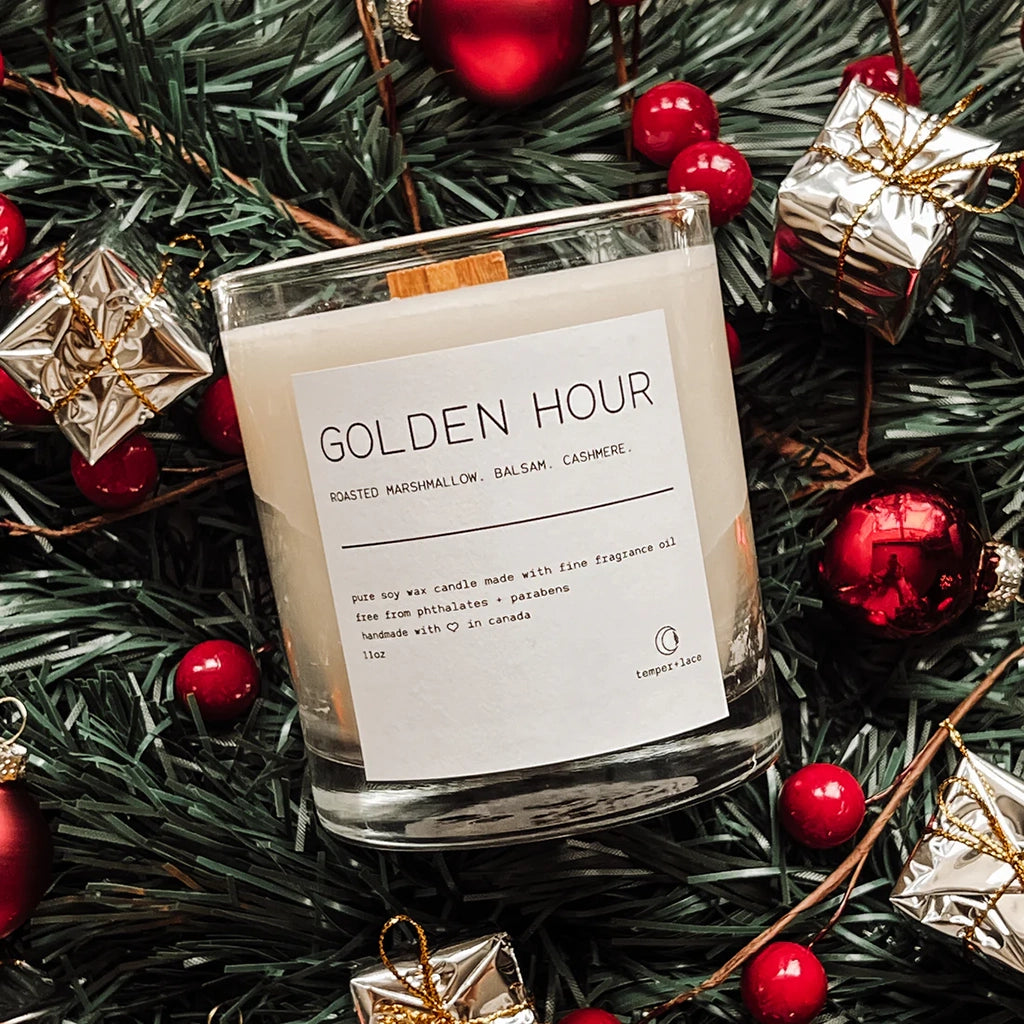 Golden Hour - Temper + Lace Candle